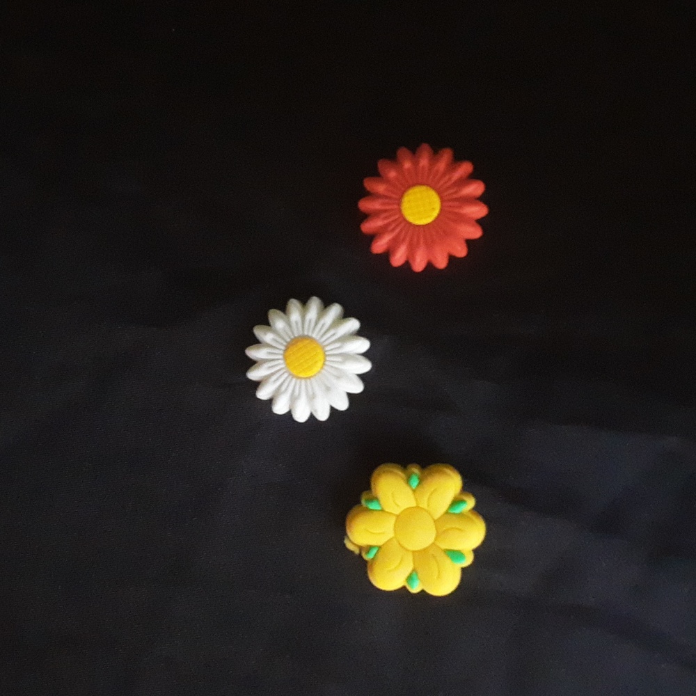 Flower croc accessory
